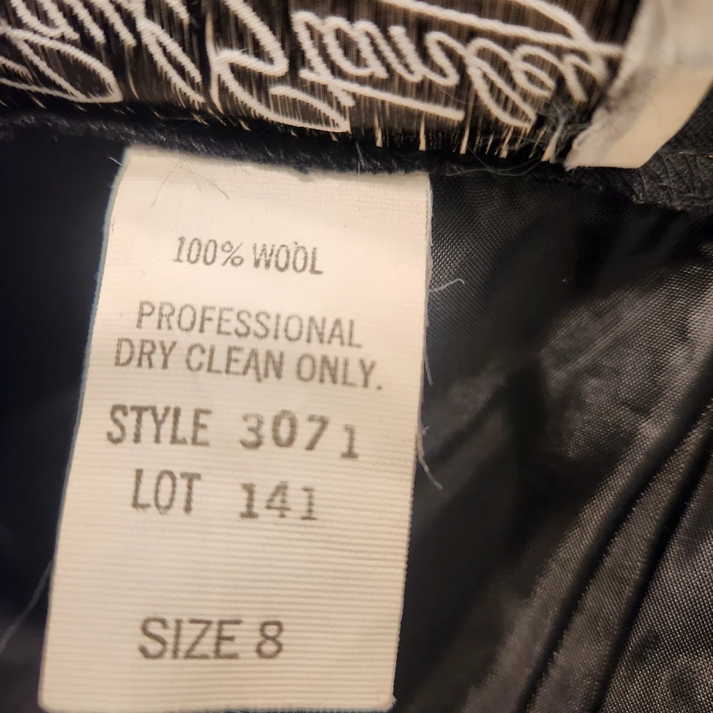 Paul Stanley Vintage Wool Pleated Skirt